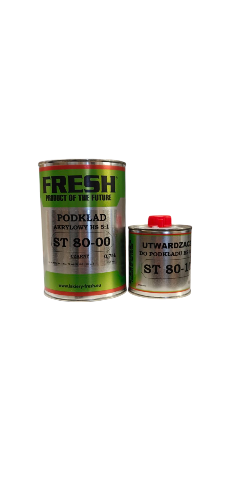 FRESH-Podkład Akrylowy HS 5:1 0,75L + 0,15L CZARNY